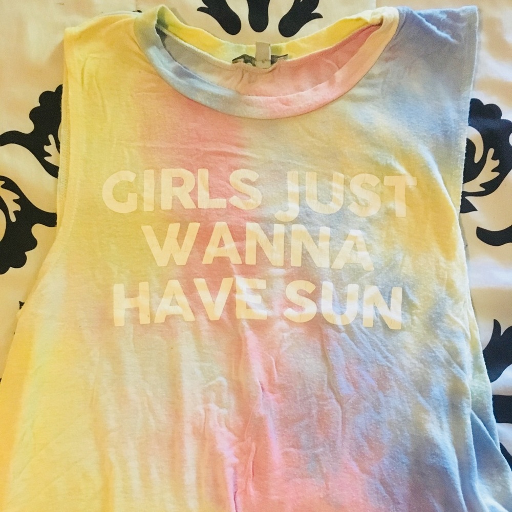 Girls Just Wanna Have Fun CropTop